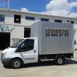 Fő-Tehertaxi teherfuvarozás kisteherautóval költöztető furgon Budapest